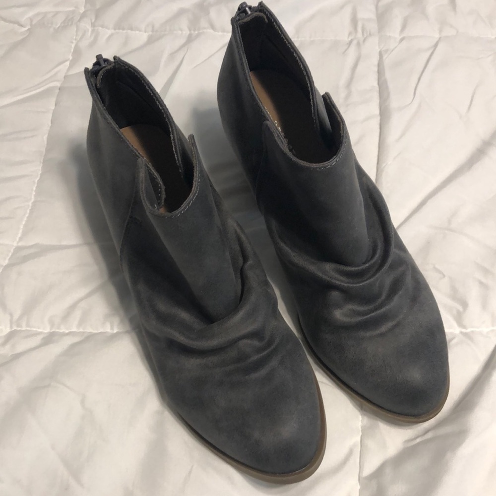 Clarice heeled booty, size 7.5, never worn